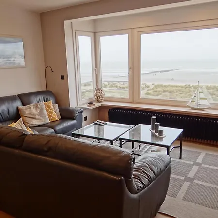 Lägenhet Apartment In Nieuwpoort With Ocean Views, Cleaning Included